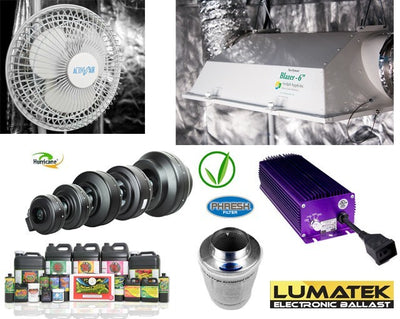 Mega Mortgage Lifter 3.0 - 52 Plant Hydroponics Grow Tent Kit